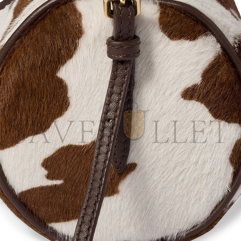 MIU MIU PRINTED LEATHER POUCH 5NE851 (22*9*9cm)